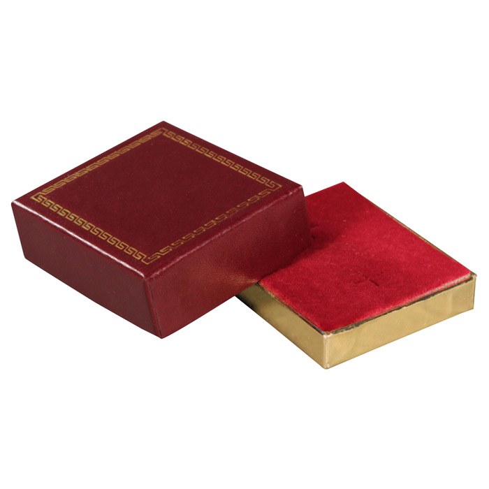 Aruba Leatherette Paper Earring Box | Box Brokers Group
